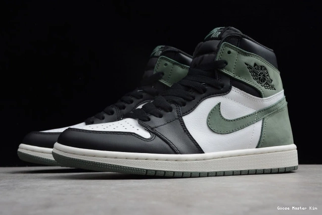 Retro OG 1 Air Jordan Clay Green 555088-135 High 0624